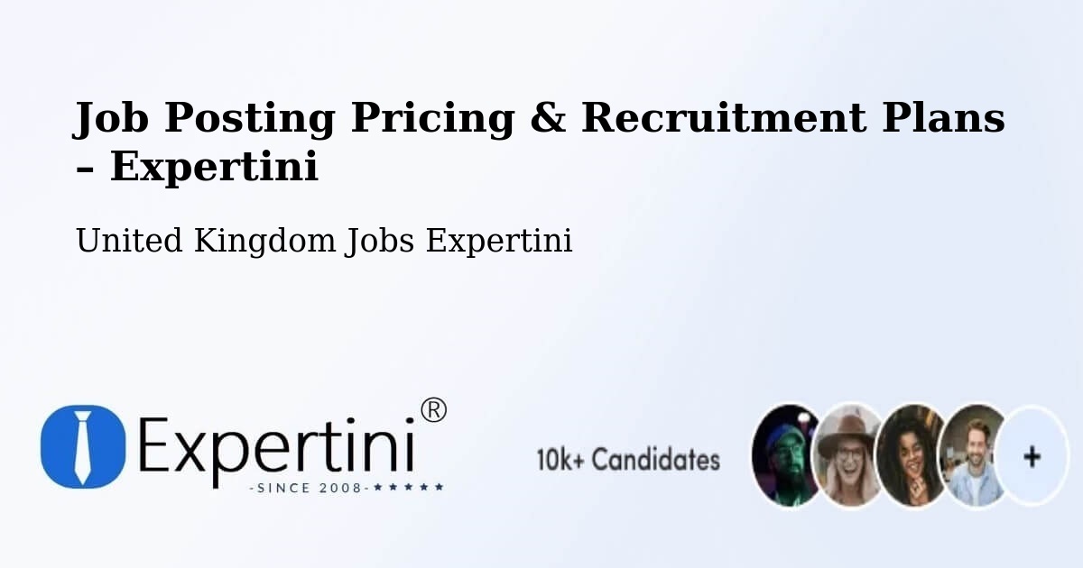 Job Posting Pricing & Recruitment Plans – Whitley Bay - Whitley Bay, United Kingdom Jobs Expertini